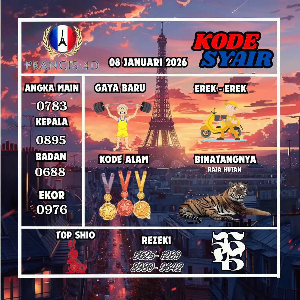 Kode Syair Prancis4D Pools Februari Pools